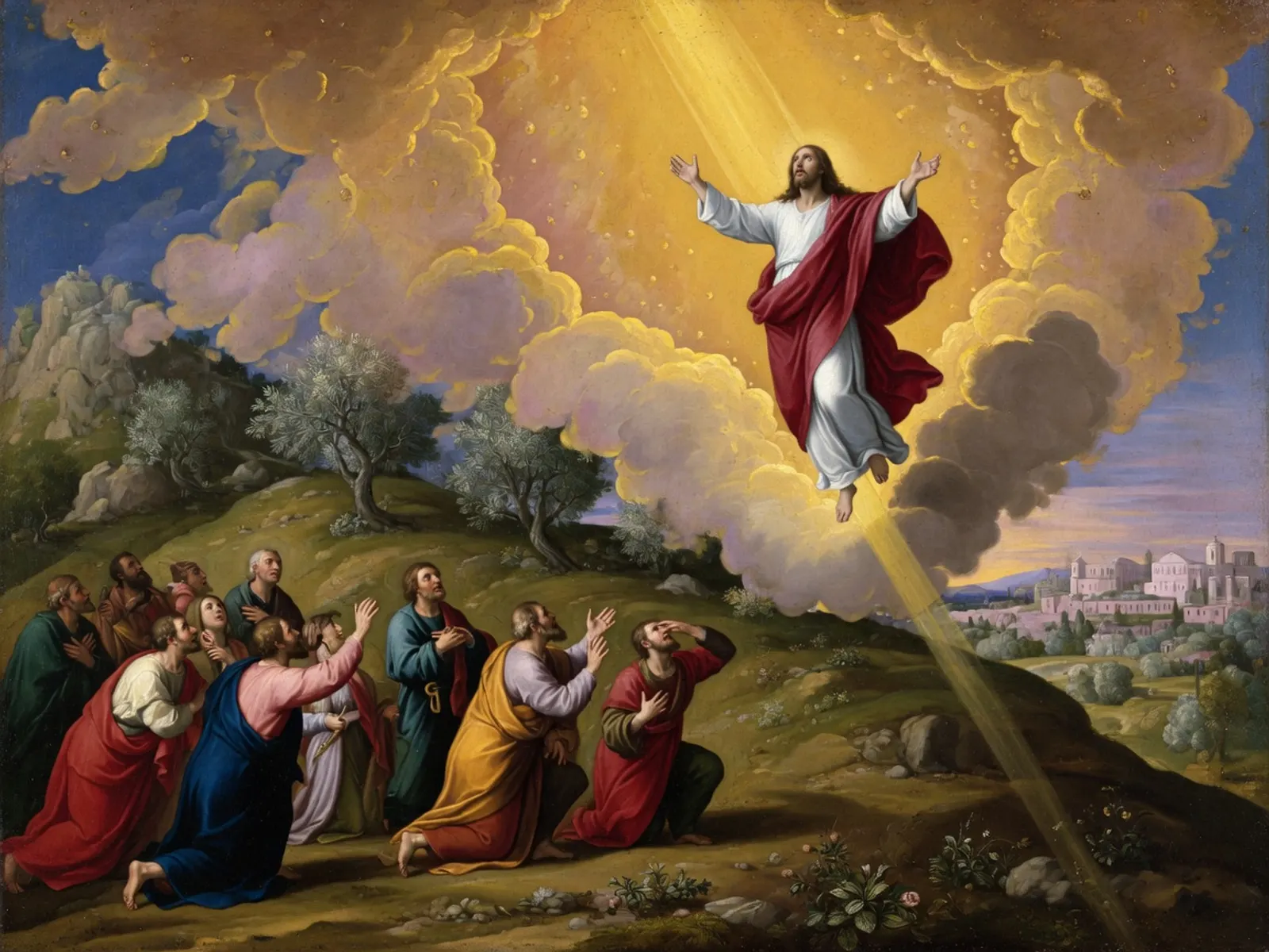 A Ascensão de Jesus ao Céu