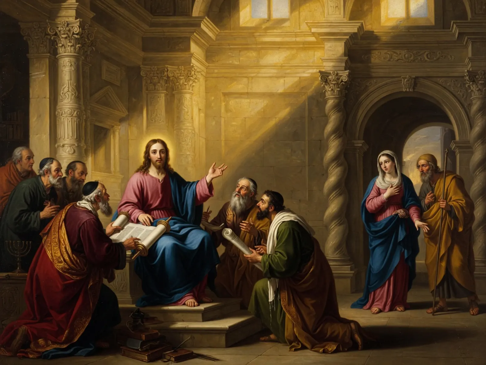 A Perda e o Encontro de Jesus no Templo